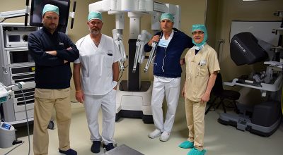 Chirurgia robotica, asportazione di due tumori contemporaneamente. Effettuato a Siena un intervento unico nel suo genere in Toscana e tra i pochi in Italia