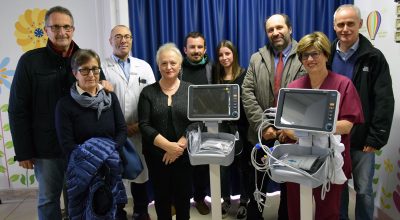 ATL Siena Onlus ed Hermann Route di Abbadia San Salvatore donano due monitor multiparametrici alla Pediatria dell’Azienda ospedaliero-universitaria Senese