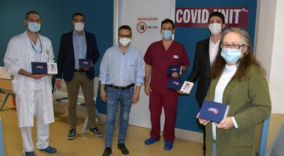 Bofrost Italia dona 30mila euro in buoni acquisto ai professionisti dell’Aou Senese impegnati nell’area Covid