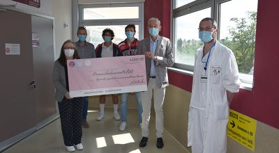 Virtus Siena dona 2200 euro all’Azienda ospedaliero-universitaria Senese grazie alla vendita di maglie online