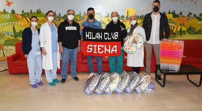 Festa della Mamma, Milan Club Siena effettua donazione di cuscini per l’allattamento alla Terapia Intensiva Neonatale