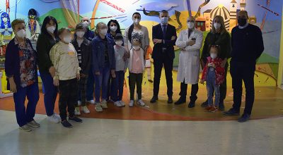 Bambini dall’Ucraina visitati all’Aou Senese