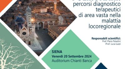 Professionisti a confronto sulle neoplasie polmonari a Siena il 20 settembre