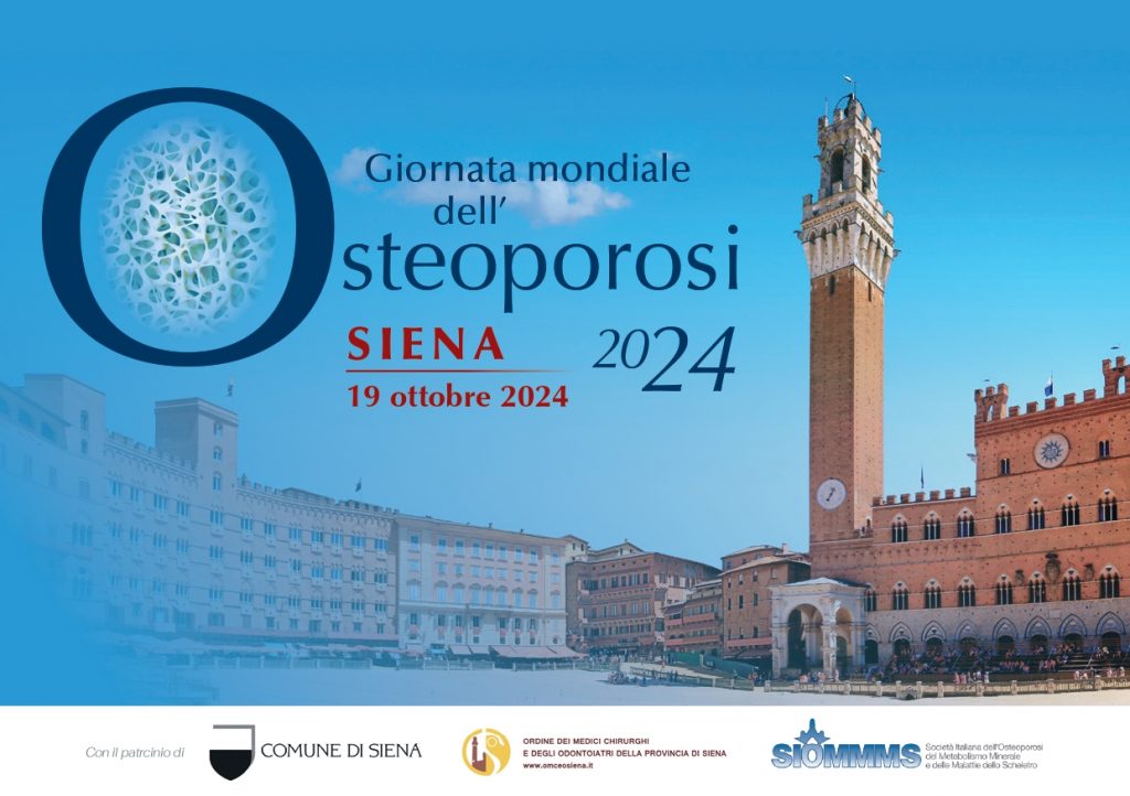 Giornata Mondiale dell’Osteoporosi, a Siena doppio appuntamento divulgativo il 18 e 19 ottobre