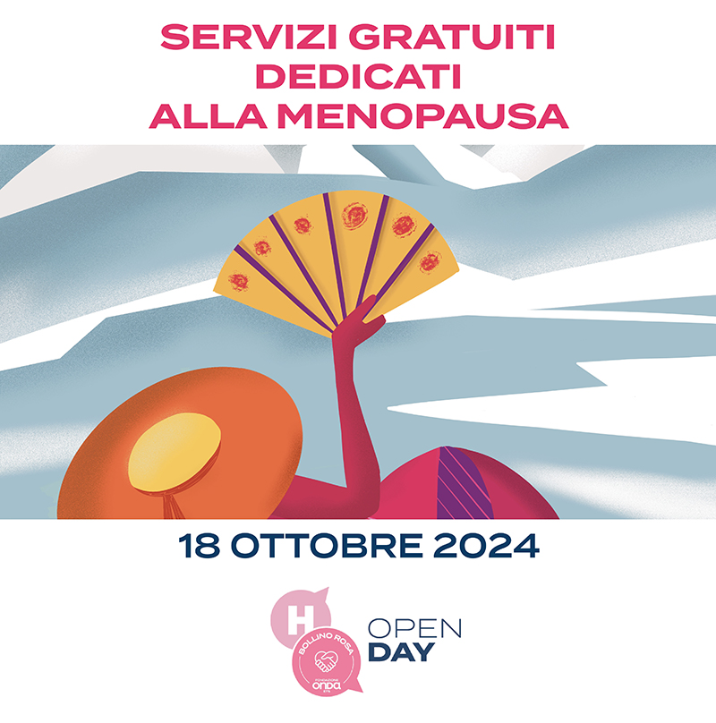 (H) Open Day sulla Menopausa: il 18 ottobre colloqui in presenza con il ginecologo e l’endocrinologo