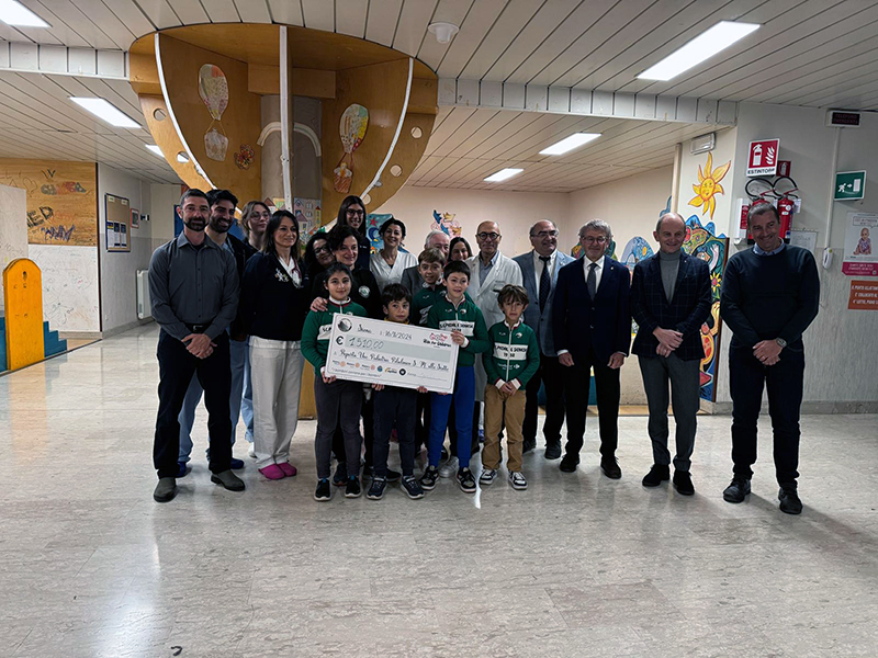 Donazione alla Pediatria dalla “Ride for Children”