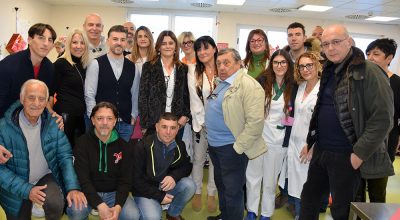 Donazione di sangue collettiva con priori, capitani e fantini in occasione della chiusura dell’anno contradaiolo