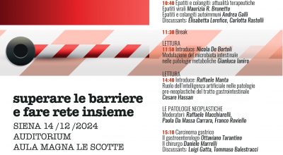 La gestione multidisciplinare del paziente in Gastroenterologia: superare le barriere e fare rete insieme