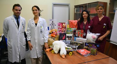 Progetto “Secret San Nicola”: professionisti e pazienti della Radioterapia insieme per i bambini ucraini